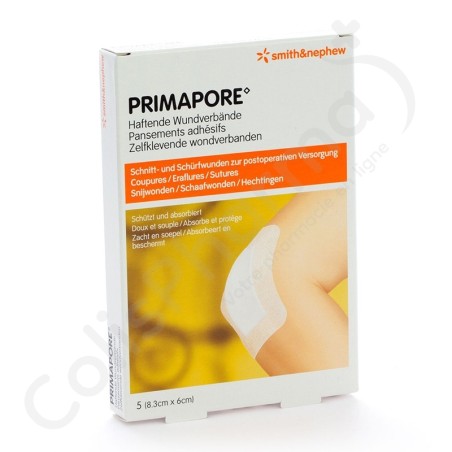 Primapore 8,3x6 cm - 5 stuks