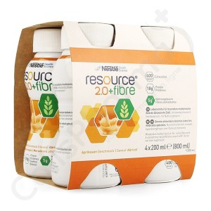 Resource 2.0 Fibre Abricot - 4x200 ml
