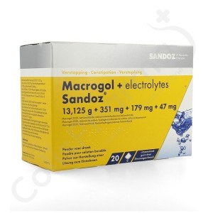 Macrogol + Electrolytes Sandoz - 20 sachets van 13,7 g