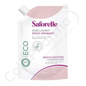 Saforelle Soin Lavant Doux Eco Recharge - 400 ml