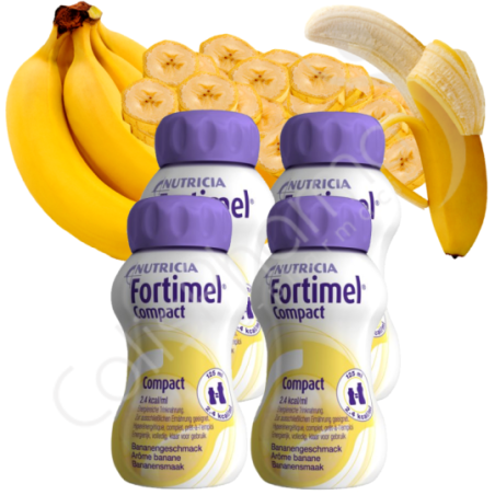 Fortimel Compact Banane - 4x125 ml