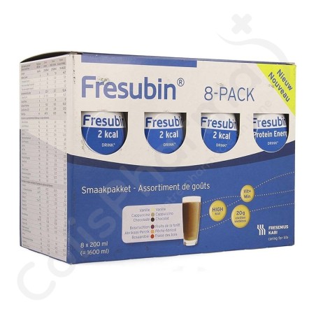 Fresubin 8-Pack Drink Assortiment - 8x200 ml