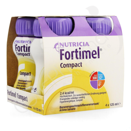 Fortimel Compact Banaan - 4x125 ml