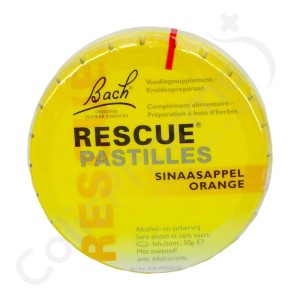 Bach Rescue - Pastilles Sinaasappel 50 g