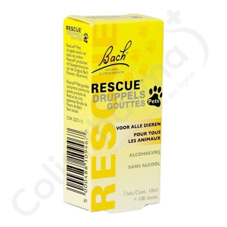 Bach Rescue Pets - Druppels 10 ml