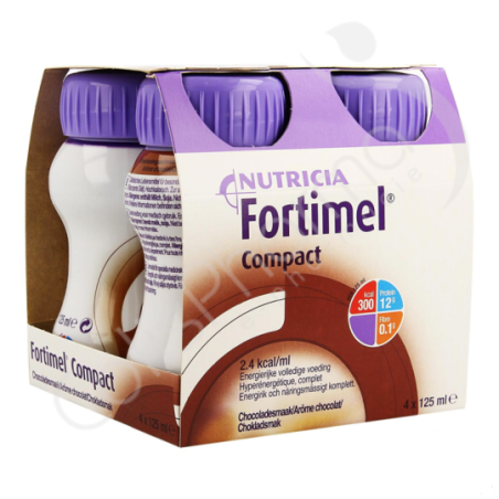 Fortimel Compact Chocolade - 4x125 ml