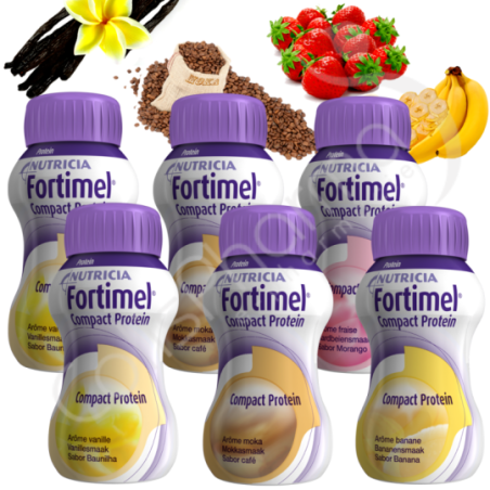Fortimel Compact Protein Mix Multipack - 8x125 ml