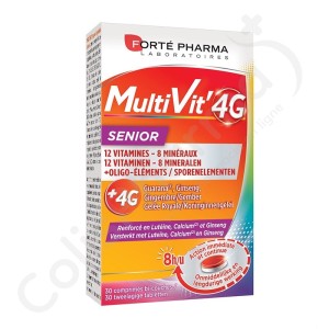 Forté Pharma MultiVit' 4G Senior - 30 tabletten