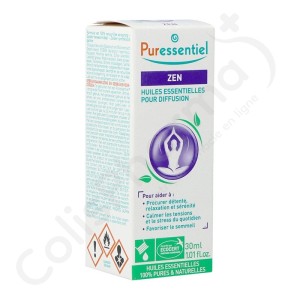 Puressentiel Diffusion Huiles Essentielles Zen - 30 ml
