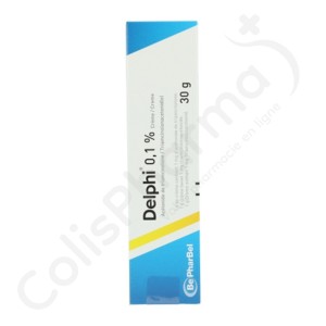 Delphi 0,1% - Crème dermatologique 30 g