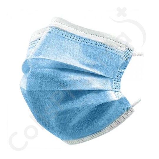SYMTEX Roze Chirurgische Maskers – 100 Stuks – Type IIR – EN 14683 – CE-gecertificeerd – 3-laags – 175 X 95 Mm