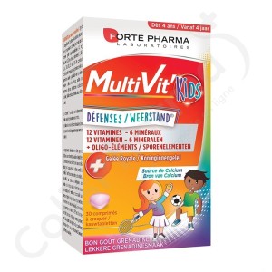 Forté Pharma MultiVit' 4G Kids - 30 tabletten