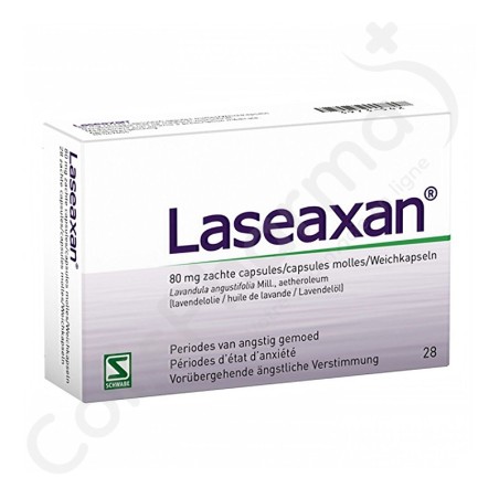 Laseaxan 80 mg - 28 capsules
