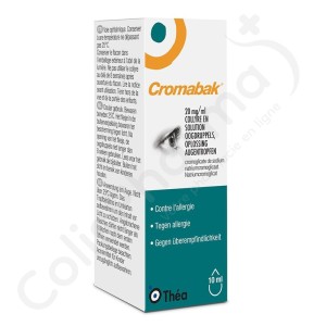 Cromabak 20 mg/ml - Oogdruppels 10 ml