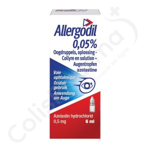 Allergodil 0,05% - Oogdruppels 6 ml