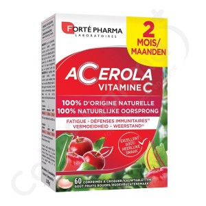 Forté Pharma Energie Acérola - 60 comprimés à croquer