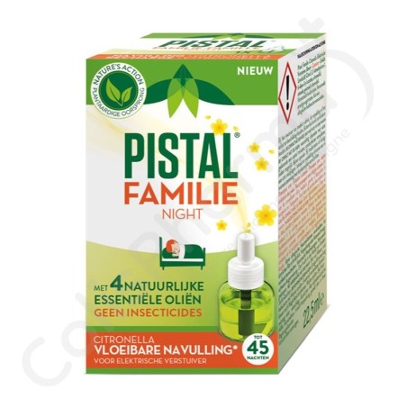 Pistal Familie Citronelle - 1 navulling voor elektrische verstuiver