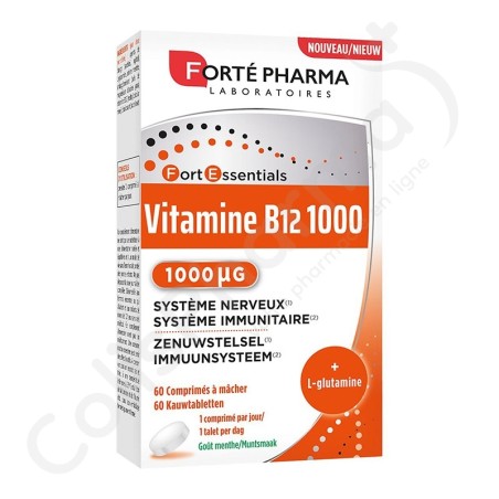 Vitamine B12 1000 - 60 tabletten