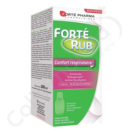 Forté Rub Confort Respiratoire - Sirop 200 ml