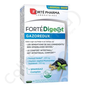 FortéDigest Gazoredux - 30 capsules