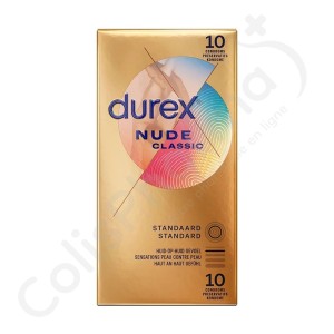 Durex Nude - 10 préservatifs
