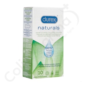 Durex Naturals - 10 préservatifs