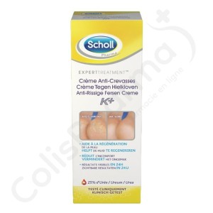 Scholl Pharma Behandeling - Crème tegen hielkloven K+ - 60 ml