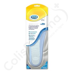 Scholl Pharma Platte & Casual Schoenen Inlegzolen - Maat 2 - Schoenmaat 41,5 - 46,5