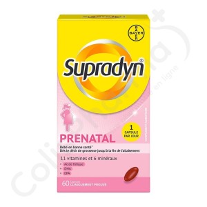 Supradyn Prenatal - 60 capsules