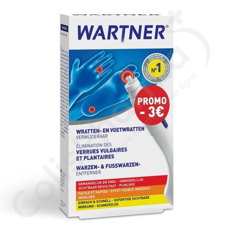 Wartner Cryo Freeze 2.0 Wratten en voetwratten - Pen 14 ml