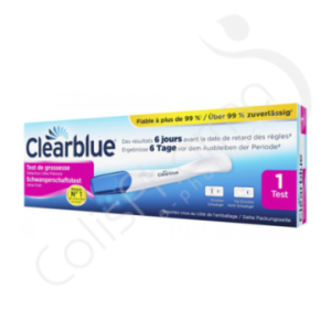 Clearblue Test digital de Grossesse Détection ultra précoce - 1 pièce