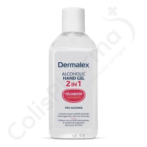 Dermalex Alcoderm Gel Désinfectant Hydroalcoolique - 100 ml