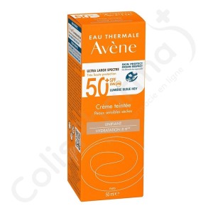 Avène Getinte Crème Zeer Hoge Bescherming SPF 50+ - 50 ml