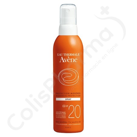 Avène Spray Protection Modérée SPF 20 - 200 ml