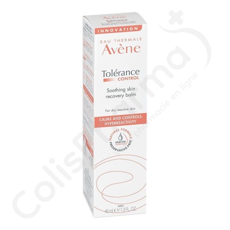Avène Tolérance Control Baume - 40 ml