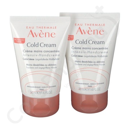 Avène Cold Cream Handscrème - 2x50 ml