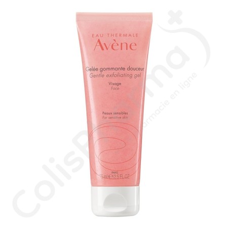 Avène Zachte Gezichtspeeling Gel - 75 ml