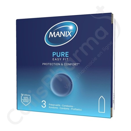 Manix Super Sécurité et Confort - 4 préservatifs Manix Super Sécurité et Confort - 4 préservatifs