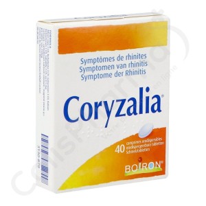 Coryzalia - 40 orodispergeerbare tabletten