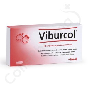 Viburcol - 12 suppositoires
