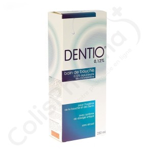 Dentio 0,12% - Bain de bouche 250 ml