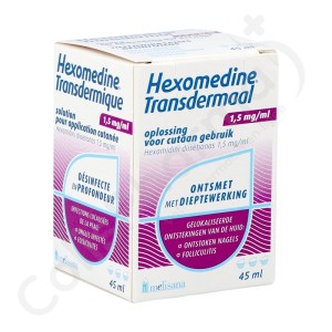 Hexomédine Transdermique 1,5 mg/ml - Solution 45 ml