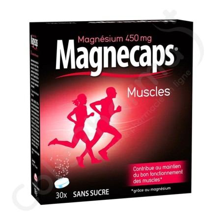 Magnecaps Muscles - 30 comprimés effervescents Magnecaps Muscles - 30 comprimés effervescents