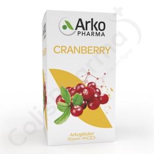Arkogélules Cranberry Bio - 45 gélules
