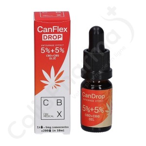 Canflex Drop 5% CBG + 5% CBD - 10 ml