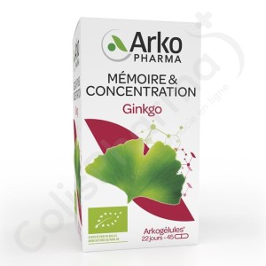 Arkogélules Gingko - 45 gélules
