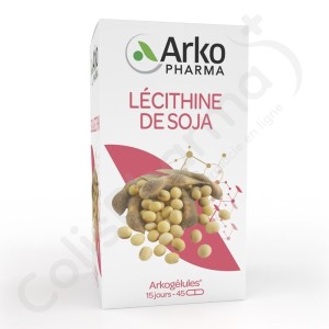 Arkogélules Lécithine de Soja - 45 gélules