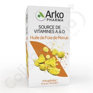 Arkocapsules Levertraanolie - 60 capsules