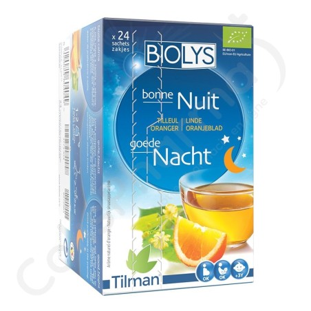 Biolys Tilleul Oranger - 24 sachets
