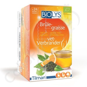Biolys Thé Vert aux Agrumes - 24 sachets